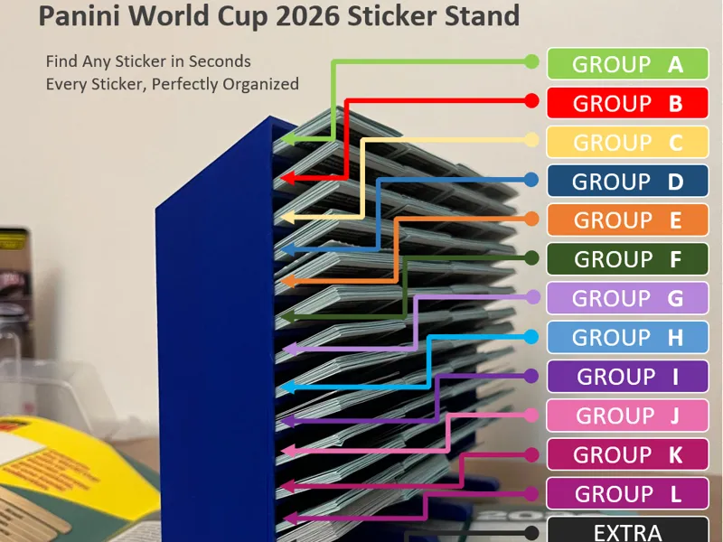 Panini World Cup 2026 Sticker Stand