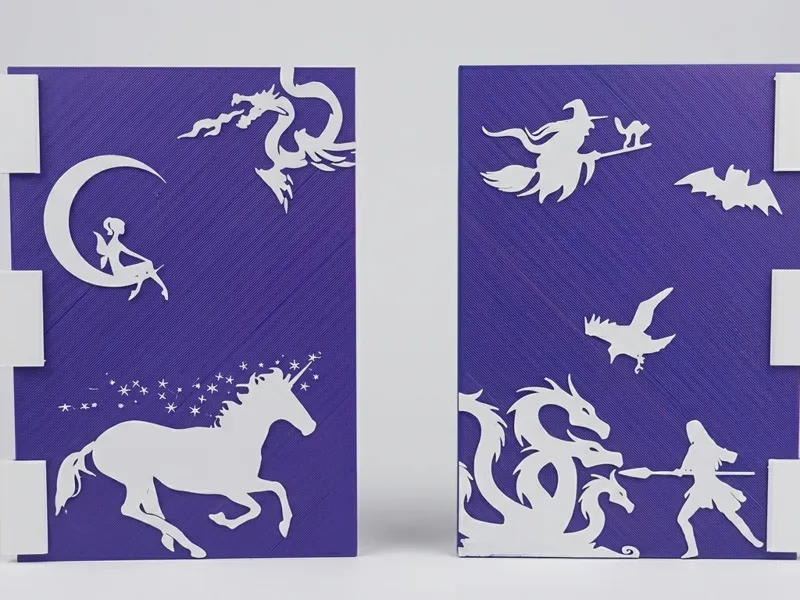Fantasy Cover Notebook/Drawing Book (A4)