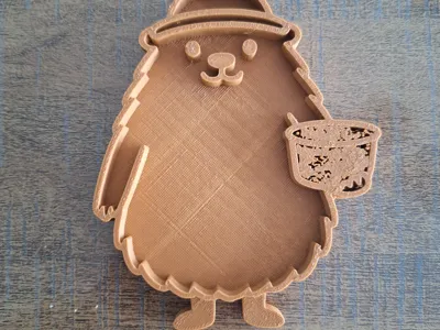Bear - Frank and Bert - filling mold