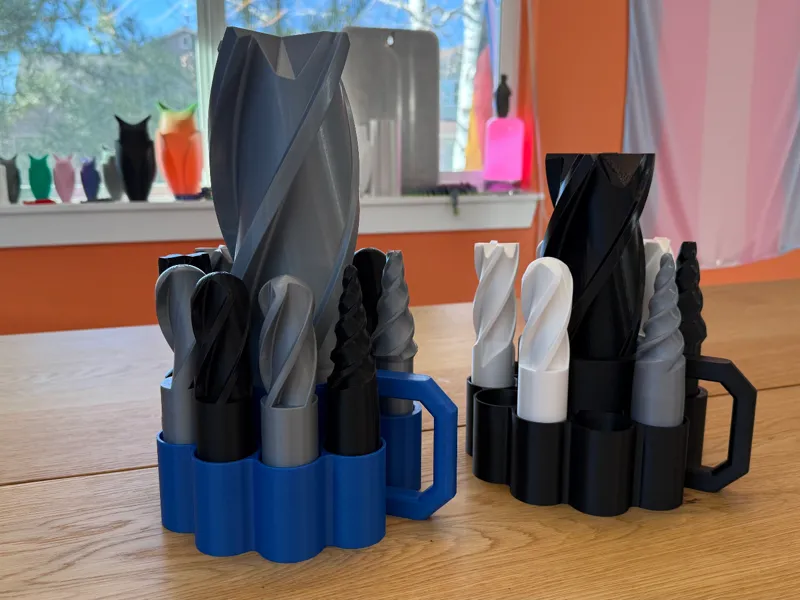 CNC End Mill Teaching Aids