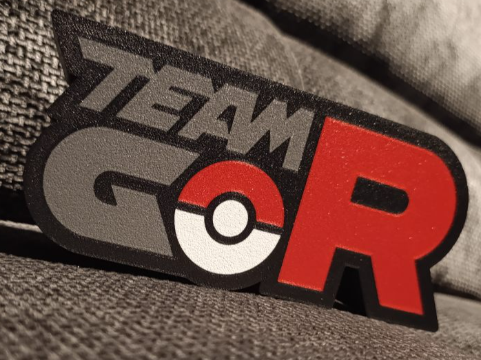 Box logo Team Rocket
