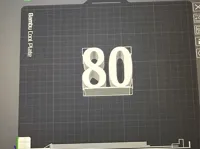 Chiffres anniversaire 40, 50, 60, 70 et 80 ans — photo 1