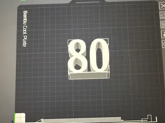 40,50,60,70 and 80 years number