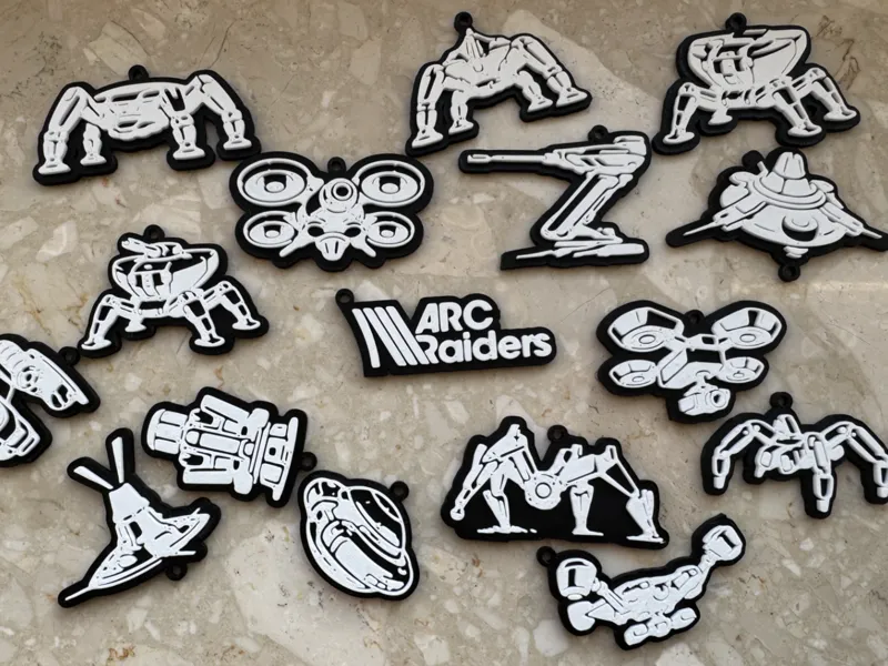 Arc Raiders Keychain Collection