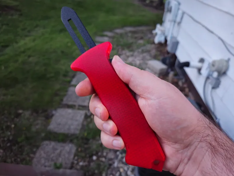 OTF Fidget Knife Tactical Grip