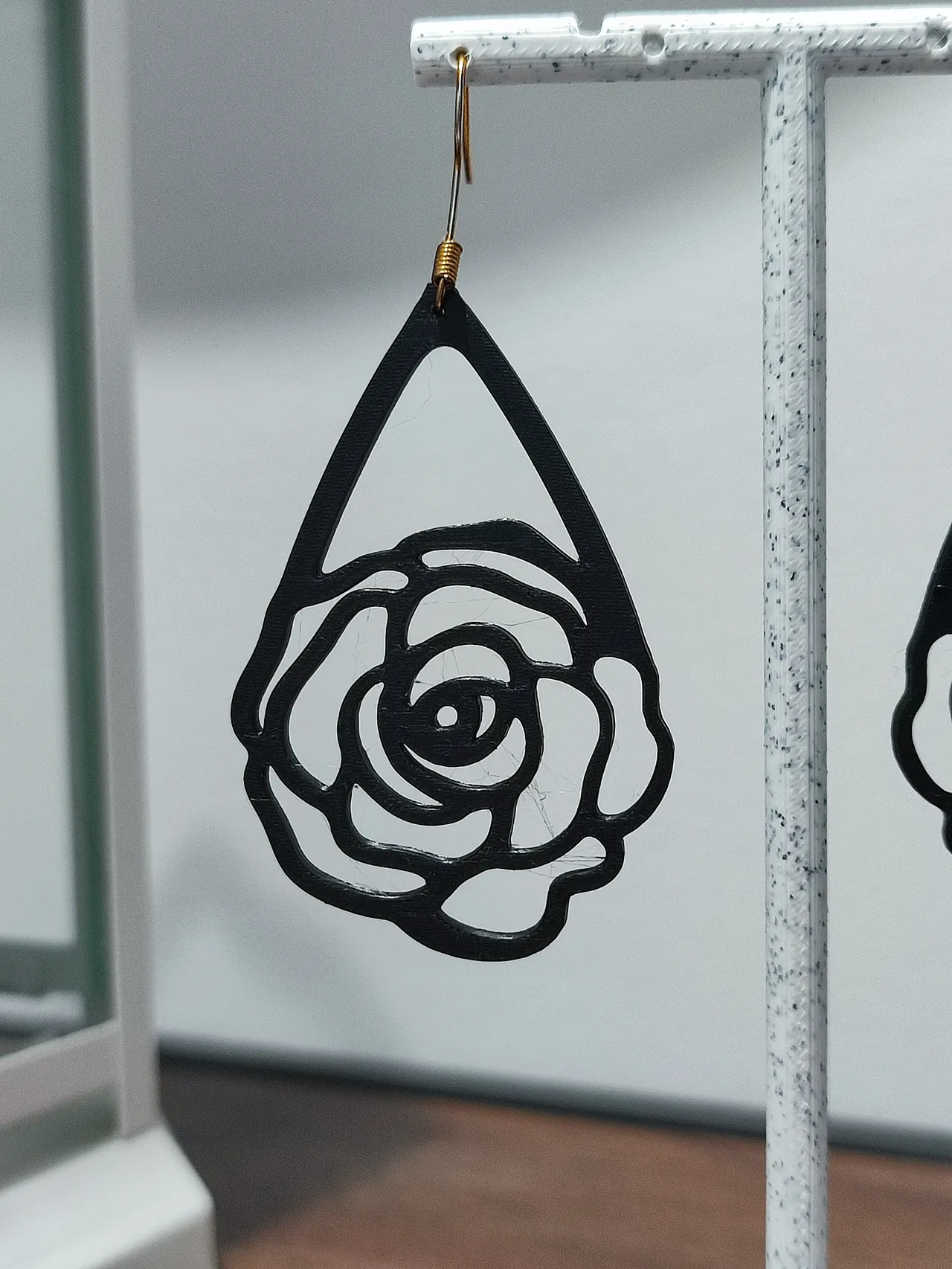 Aretes Rosa Eterna view 4