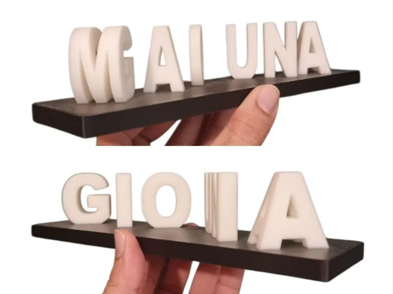 AMBIGRAMMA - MAI UNA GIOIA