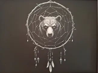 Dream Catcher Bear Spirit