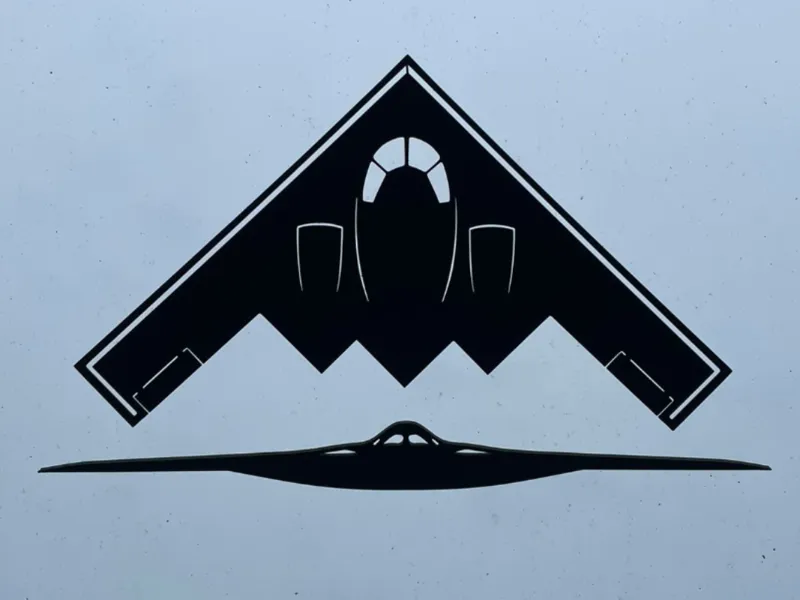 B-2 spirit bomber wall art collection