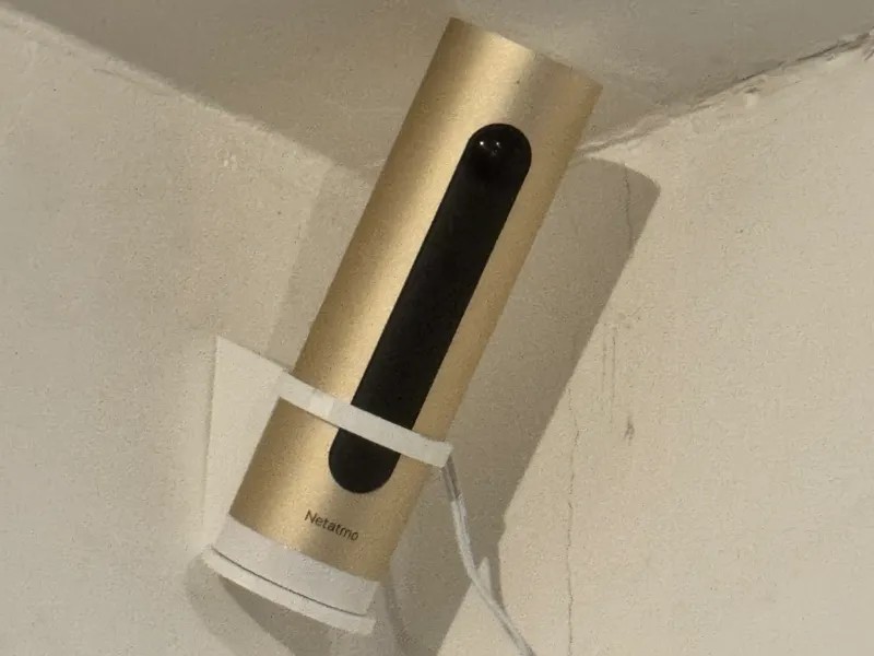 Wall support for Netatmo indoor camera