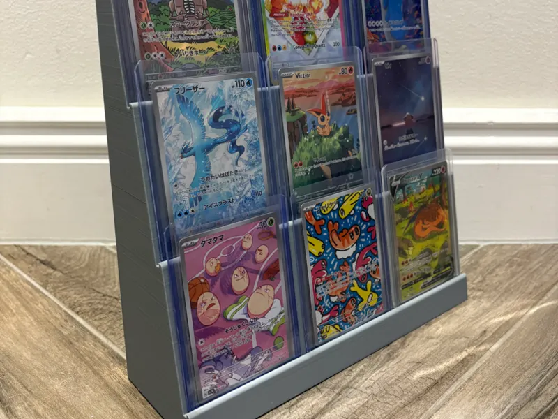 Top Loader Display Stand x9