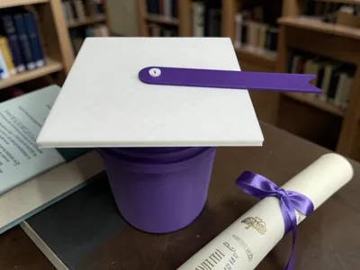 Graduation Bucket and Cap