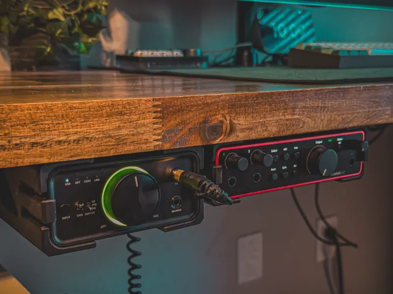 Fiio K7 Under Desk Mount