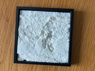 Square photo frame or decoration