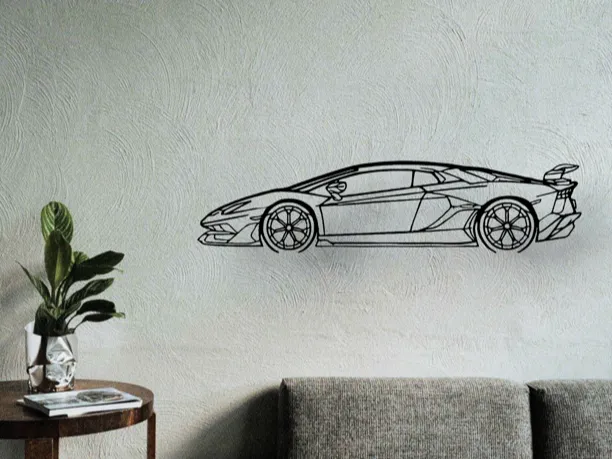 Aventador SVJ Wall Art