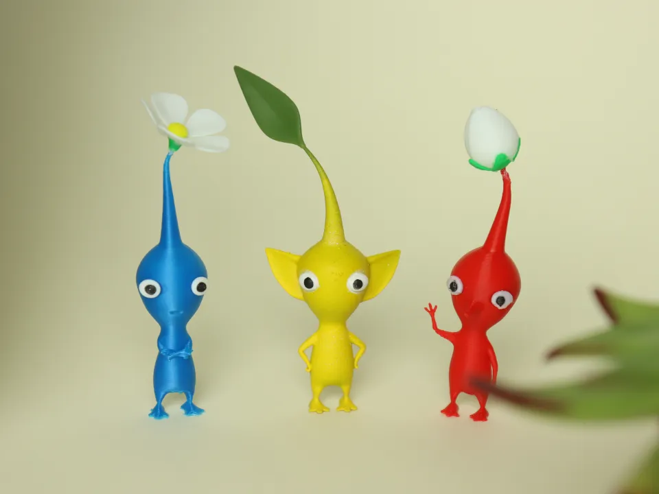 3 Pikmin Characters! view 2
