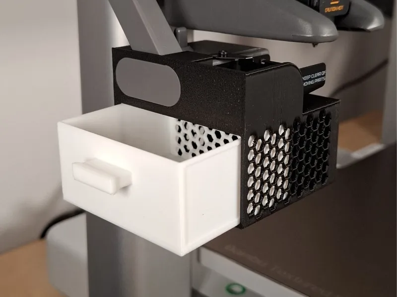 Small and simple Purge Bin for BL A1, two pieces