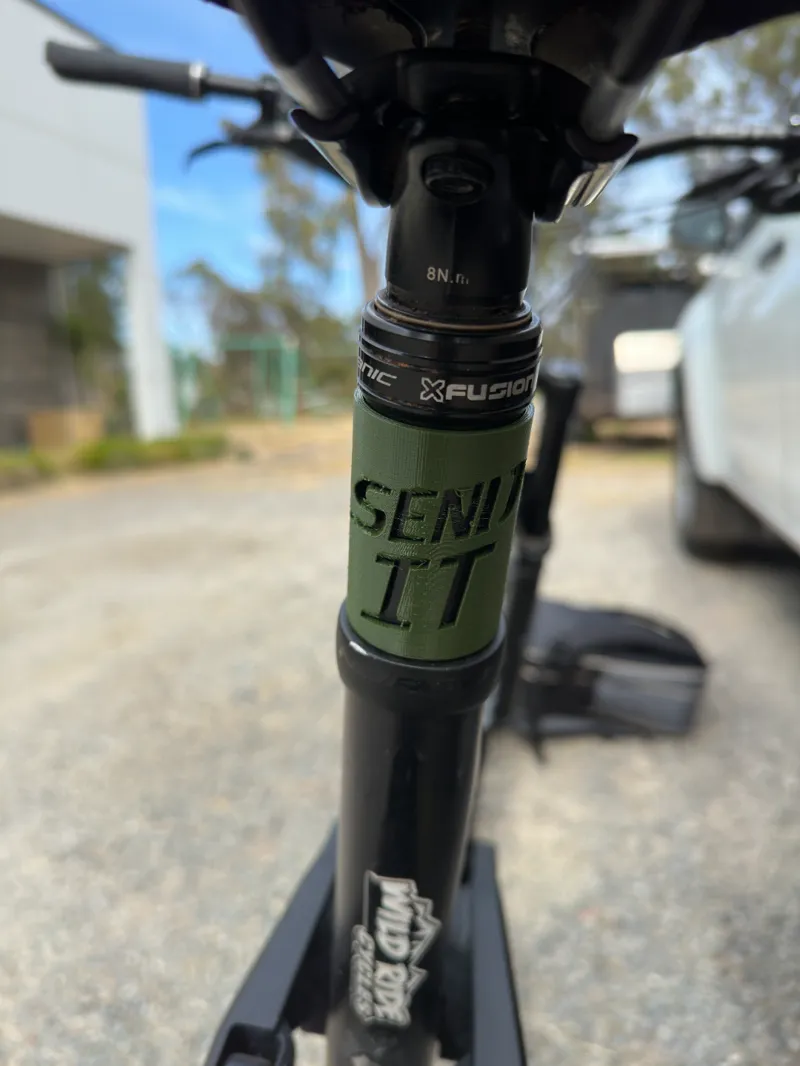 MTB dropper post (Send It) Clip On
