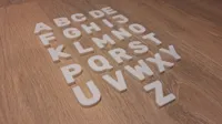 Alphabet 3D lettres A à Z — photo 6