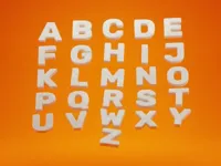 Alphabet 3D lettres A à Z — photo 1