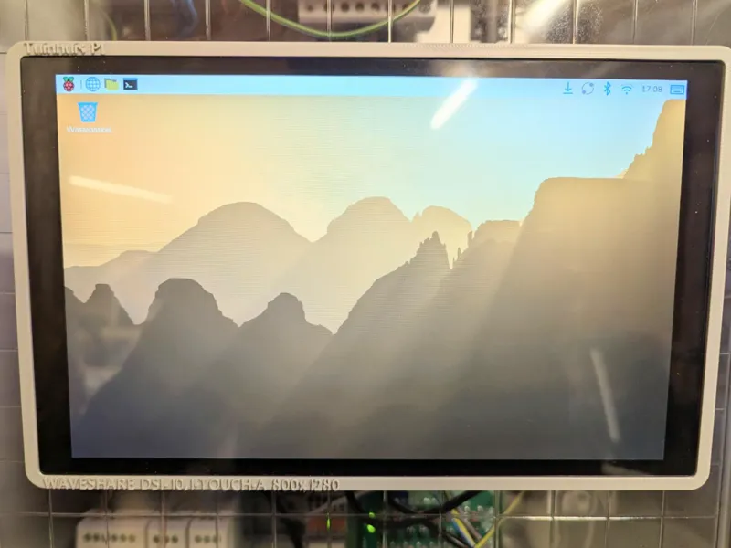 Waveshare 10.1-DSI-TOUCH-A display panel mount
