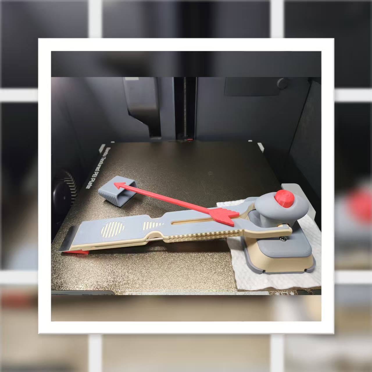 Miniatura 2 do modelo 3D 最强多功能铲刀+清洁器