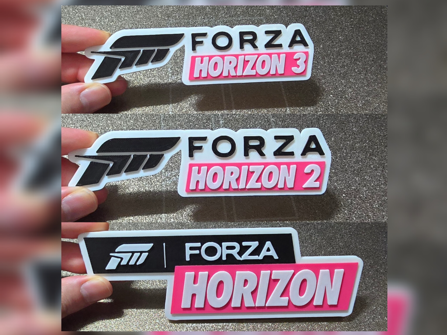 Forza Horizon Logos 1+2+ 3