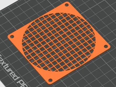 80 mm Fangrill - Simple Grid Pattern