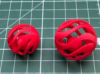 Cat toy - elastic ball in ball - fidget