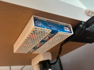 Hidden tissue holder