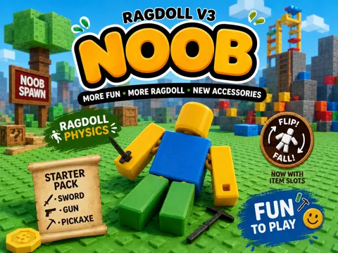 Accesorio de taller: Ragdoll Noob V3 | Item Slots | Tools Kit Card — referencia de MakerWorld