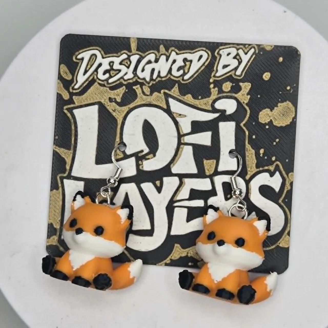 Fox Hanger Earrings view 2