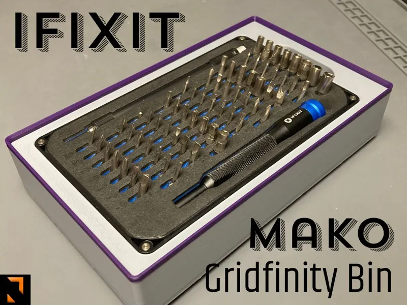 Ifixit Mako Gridfinity Bin