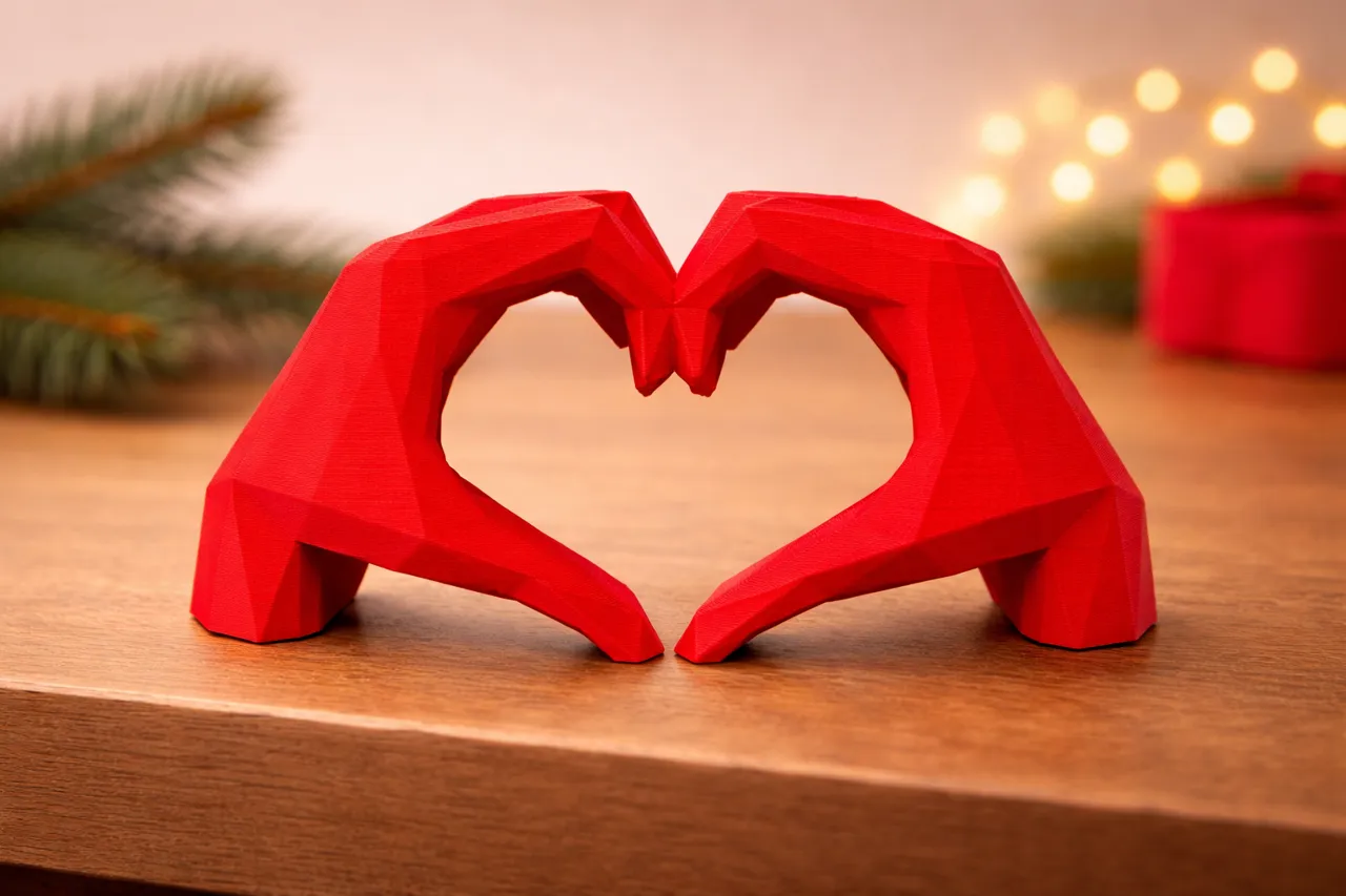 Hands Heart Love Symbol Valentine's Day view 2