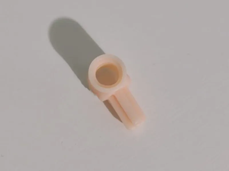 Building brick - pin connector with axle