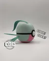 Grovyle Pokeball - O3D (SPLIT)