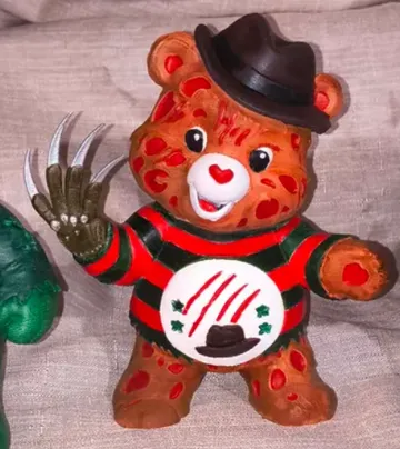 Modelo para impresión 3D: Freddy scary bear — vista de referencia 3