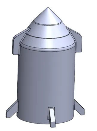 Hollow quick prototype Spacecraft