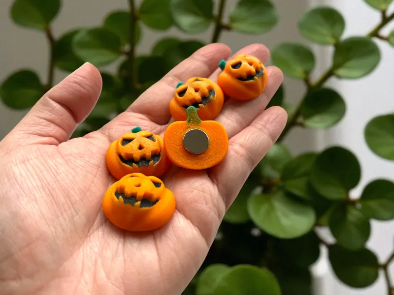 Pumpkin Fridge Magnets Halloween