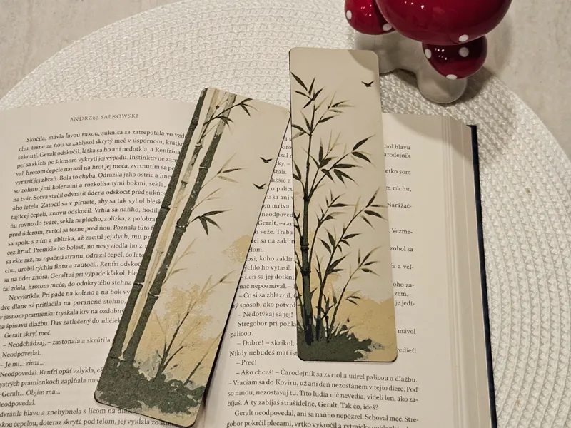 bamboo bookmarks