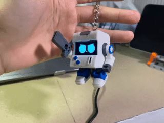 8bit Robot ESP32-C3 Mini with Battery Version