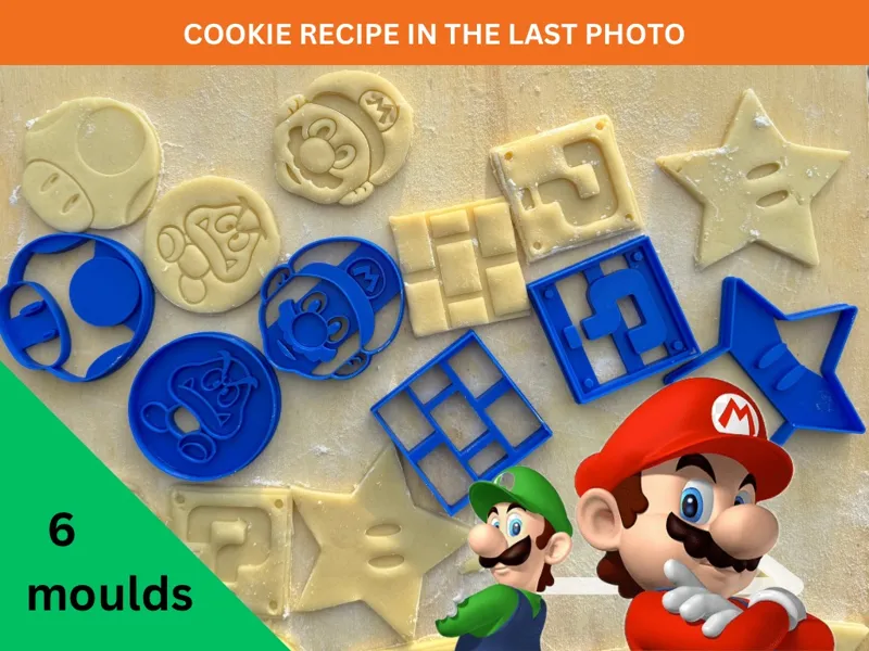 Super Mario Bros Cookie cutter