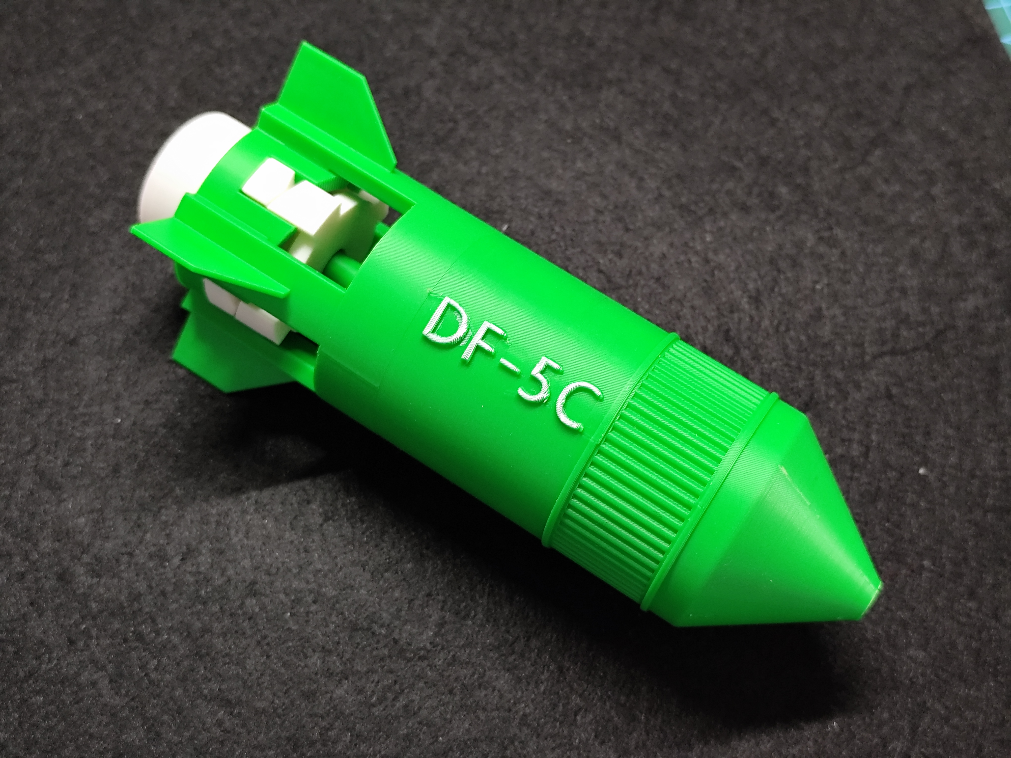Miniatura 2 do modelo 3D Q版东风导弹自动笔套