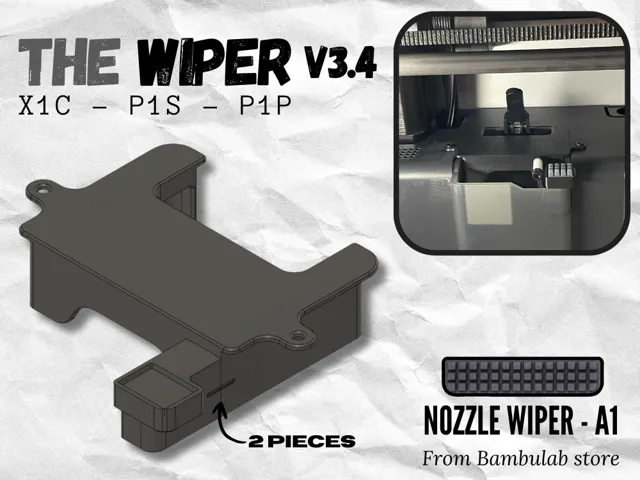 The Nozzle Wiper V3.4 - X/P Series