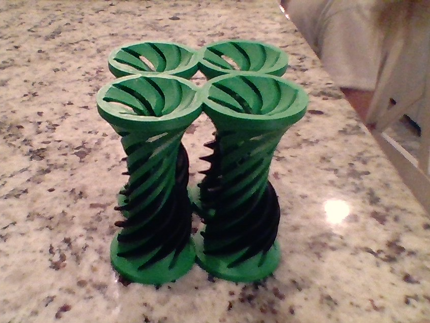Quad vortex Ball Fidget