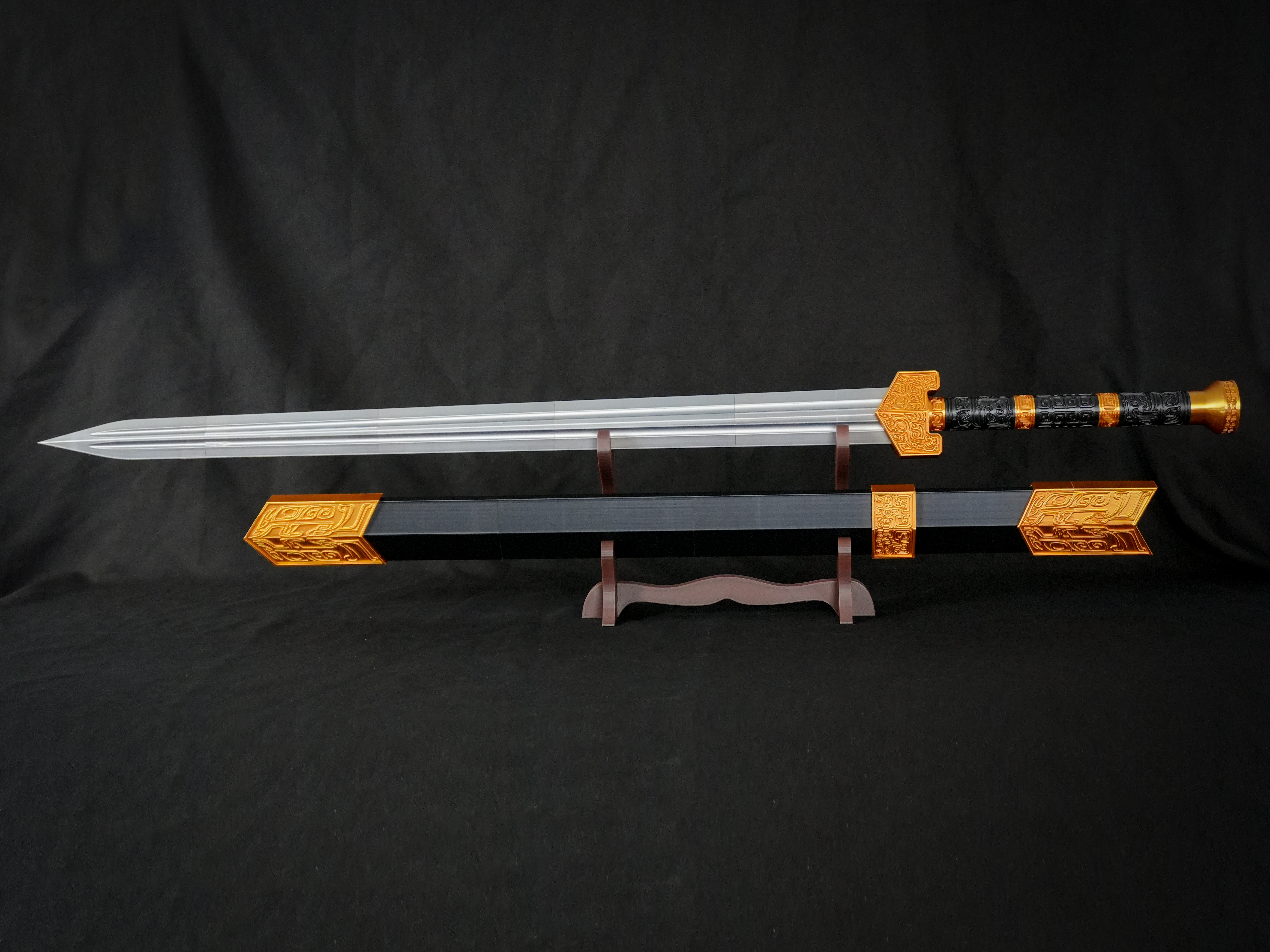 Miniatura 2 do modelo 3D 曹操佩剑-倚天（102cm）无需AMS