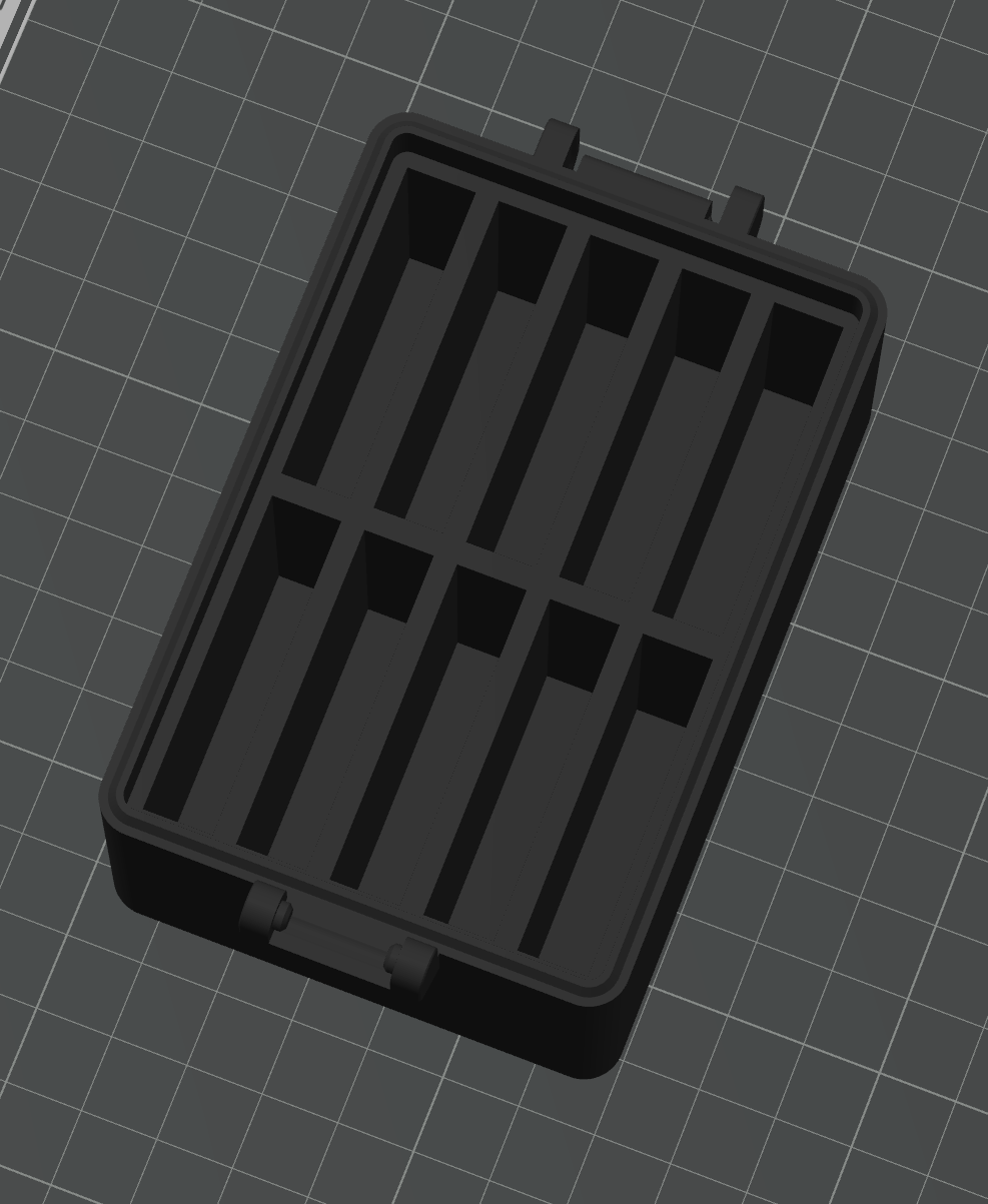 Miniatura 2 do modelo 3D 银行U盾/U-Key收纳盒
