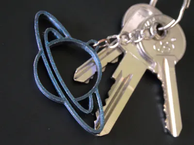 Planet Keychain