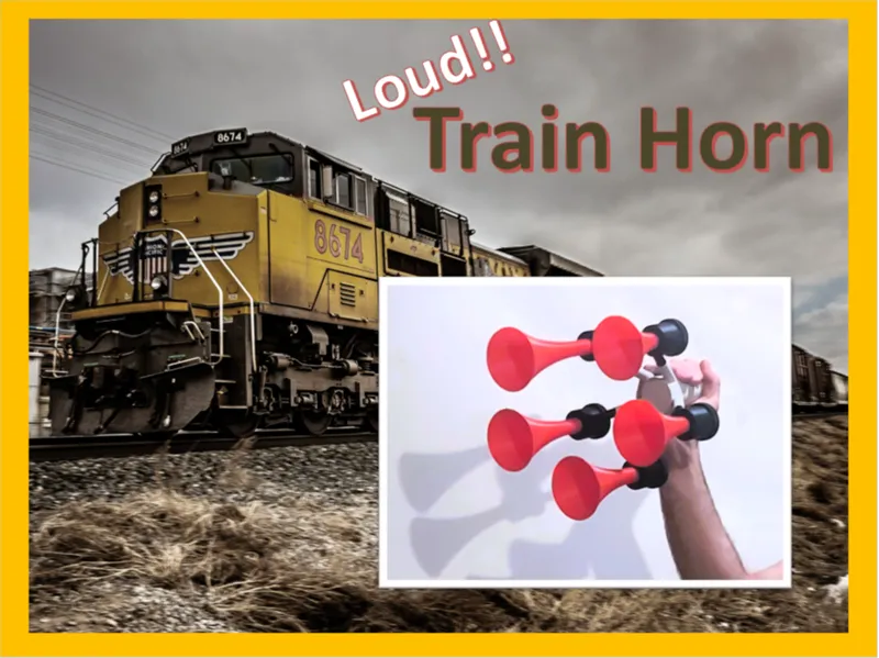 Loud Train Horn Sound