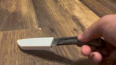 Horse shoe knife sheath